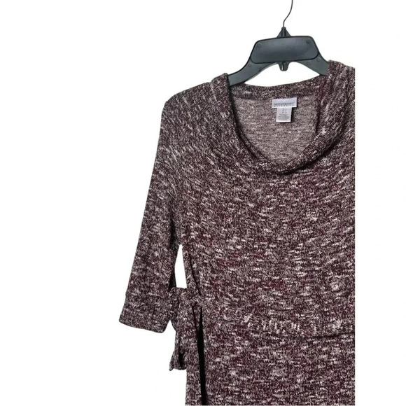 1735. MOTHERHOOD MATERNITY 3/4 SLEEVE MINI LENGTH SWEATER DRESS SIZE SMA… - Picture 3 of 9
